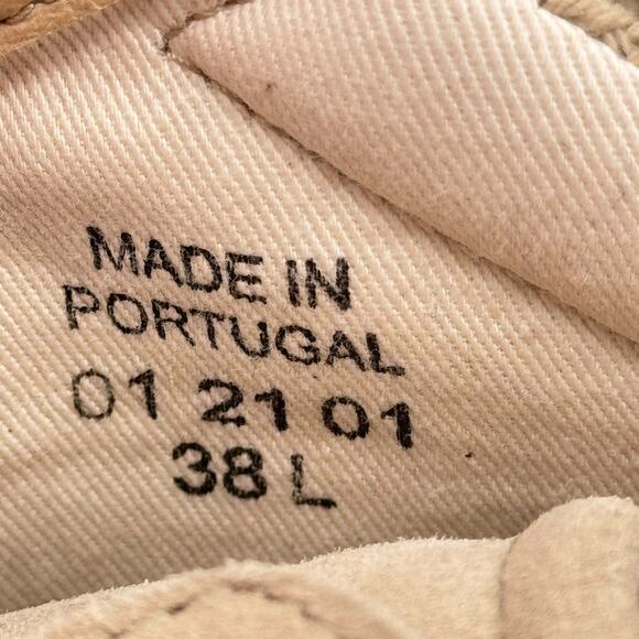 Birkenstock Sneaker Bend Low Canvas Suede 38 7 Women's Sandcastle Athletic Shoes - Picture 8 of 10